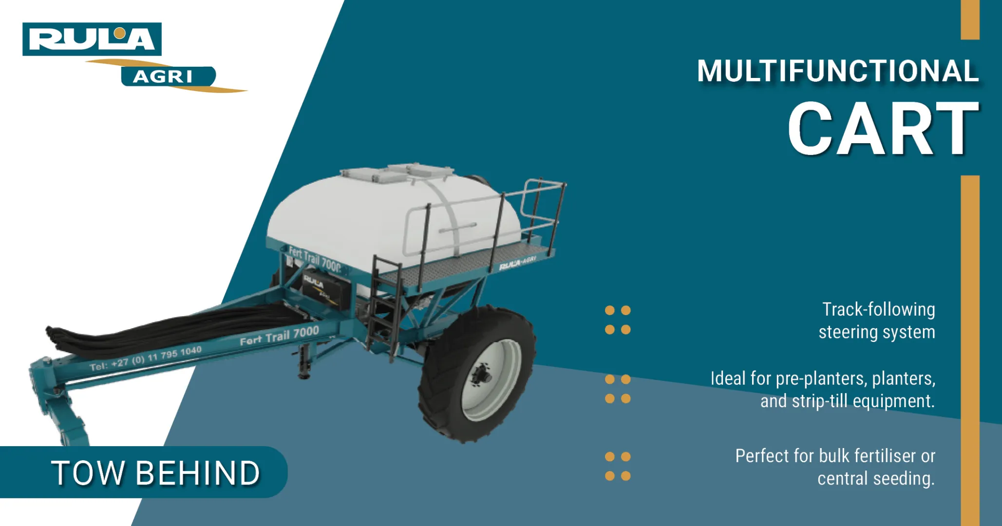 Multifunctional Tow Behind Cart | Rula Agri