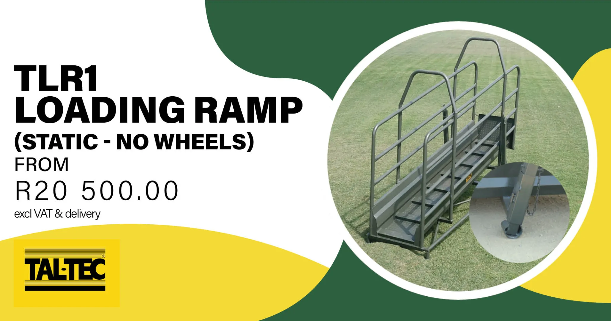 TLR1 Cattle Loading Ramp (static) | Tal-Tec