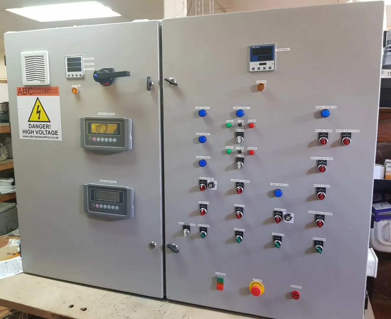 Motor control centre – in IP55 enclosure – per control unit` | ABC Hansen Africa