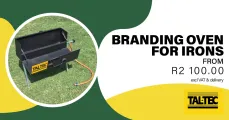 Branding oven with space to store irons inside | Tal-Tec