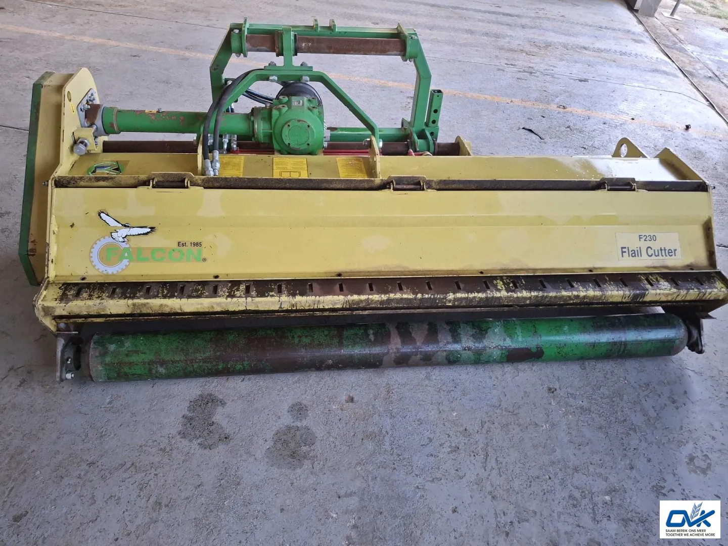 Used Falcon F230 Flail Cutter