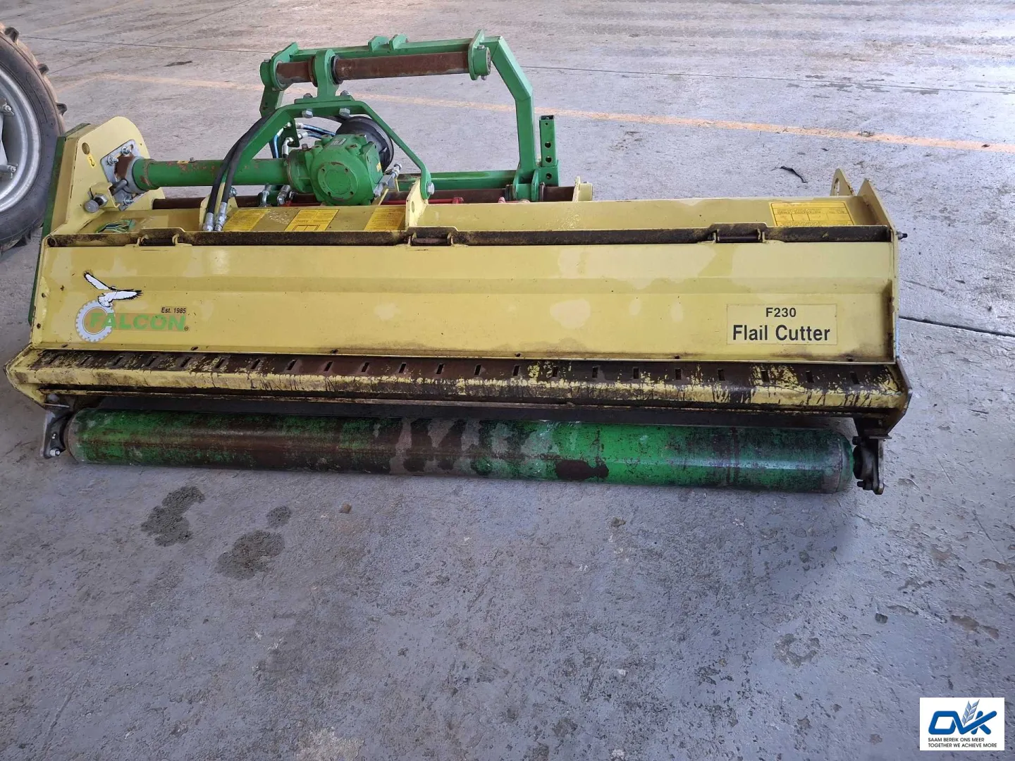 Used Falcon F230 Flail Cutter