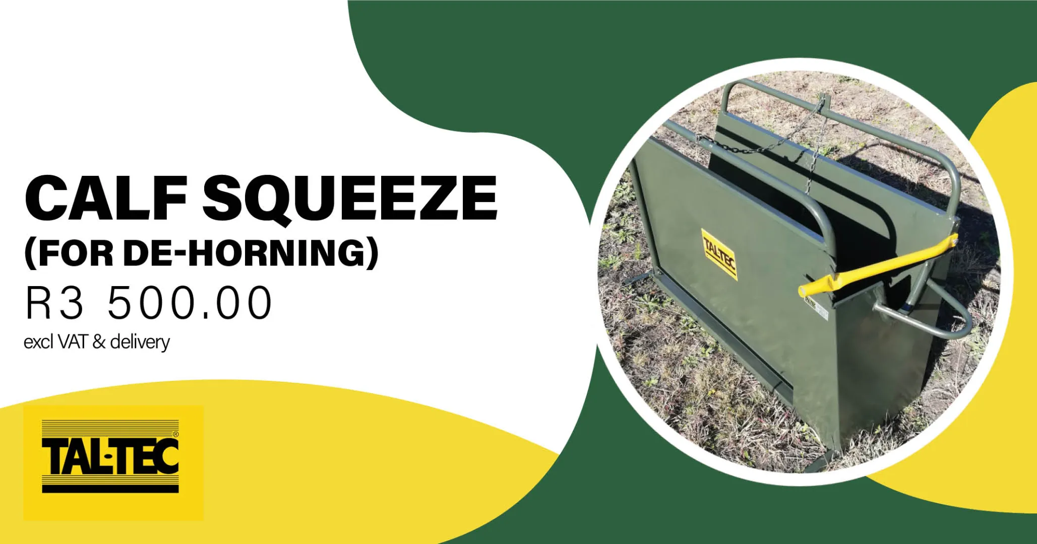 The calf squeeze is a device for restraining calves | Tal-Tec