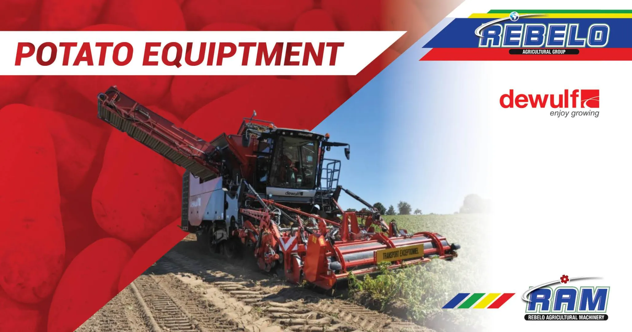 Potato equipment | Rebelo Agricultural Group