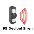 wireless internal / external communicating alarm system for farms