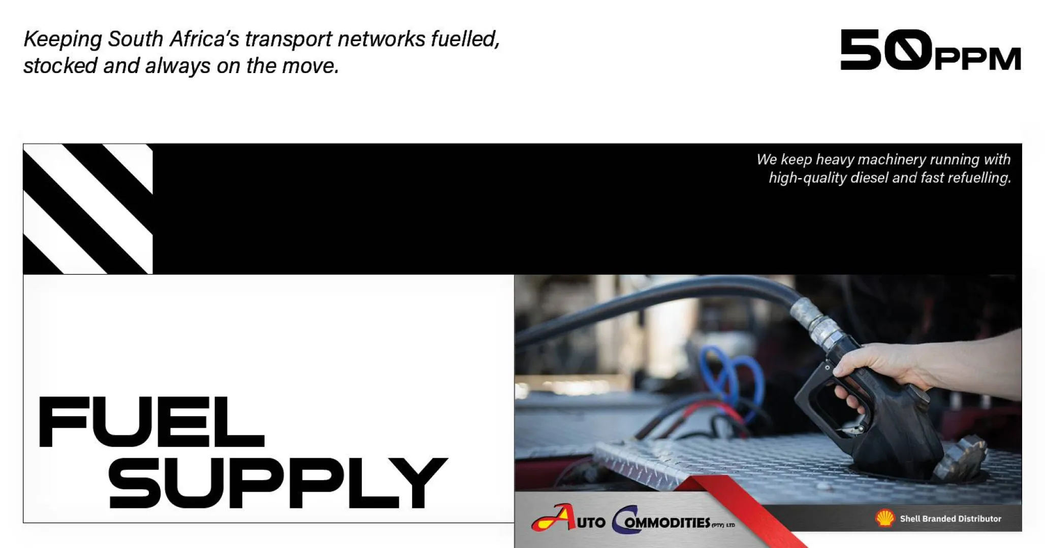 High-quality fuel supply to keep your operations moving | Auto Commodities