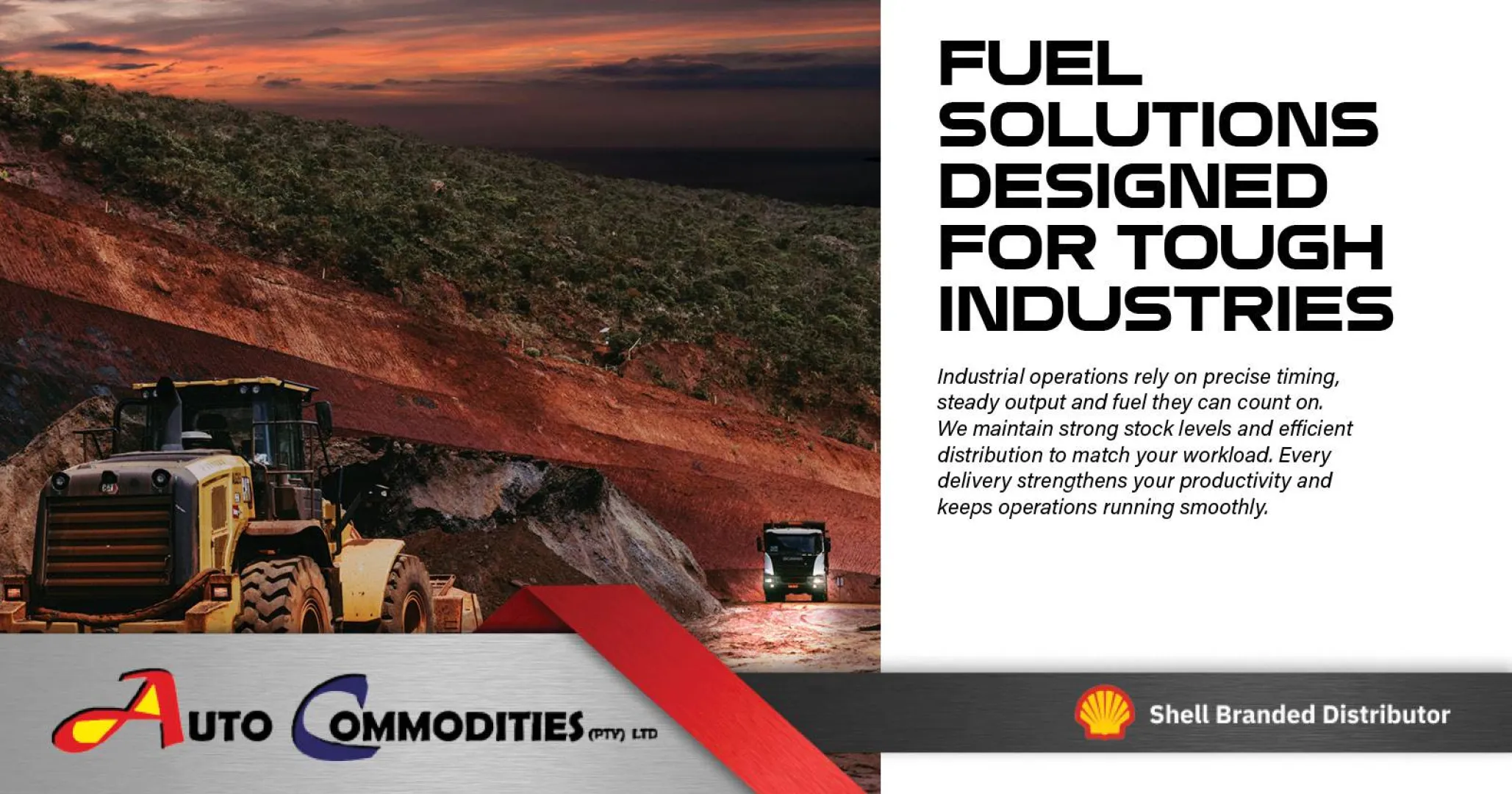 Fuel solutions designed for tough industries | Auto Commodities