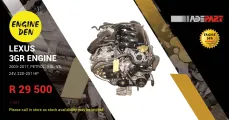 Lexus 3GR Engine (2003-2017, Petrol, 3.0L, V6, 24V, 228-251 HP) | Engine Den