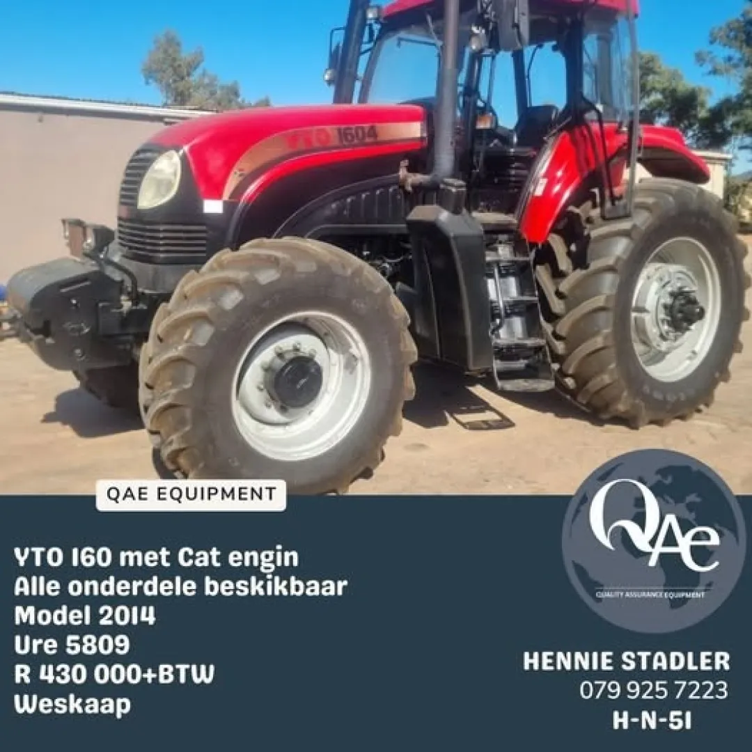 YTO 160 met CAT Engine  |  QAC Equipment