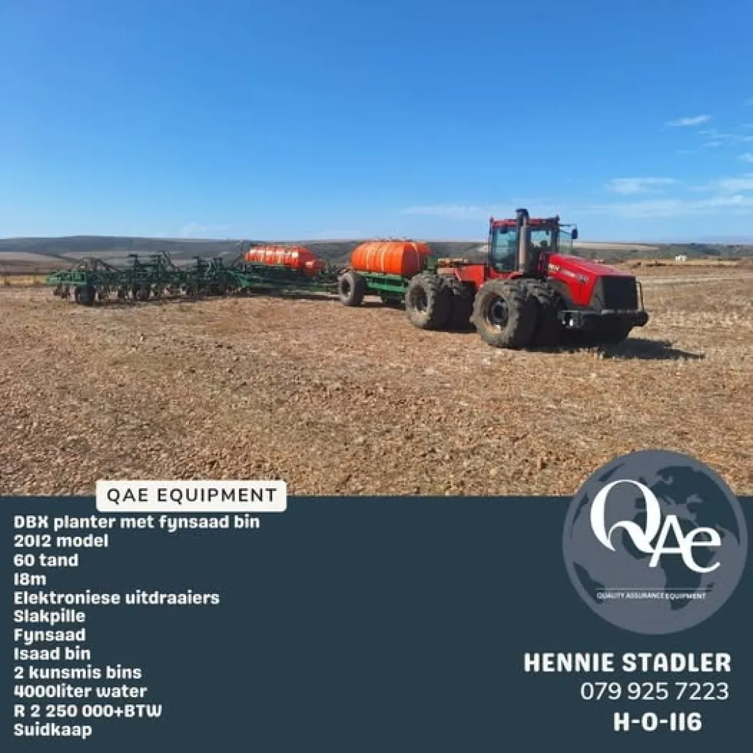 DBX planter met fynsaad bin | 2012 model |  QAC Equipment