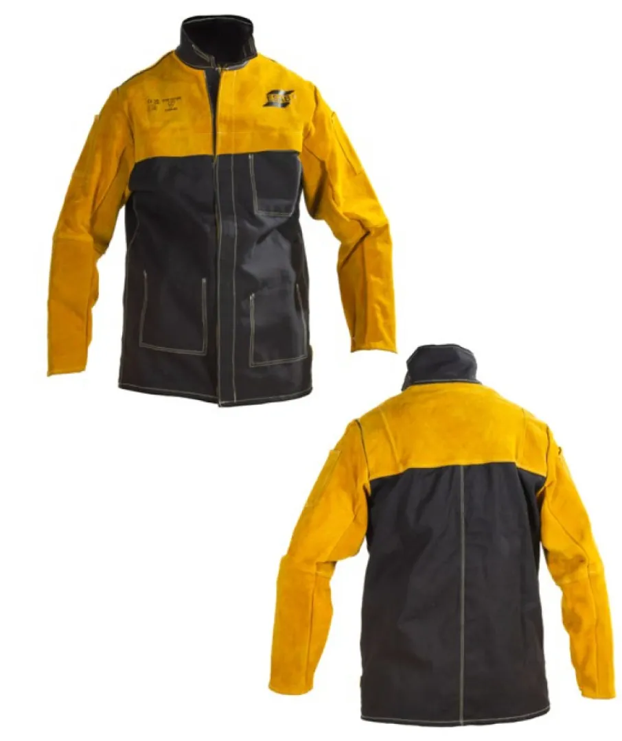 FR / Leather Welding Jacket | ESAB South Africa