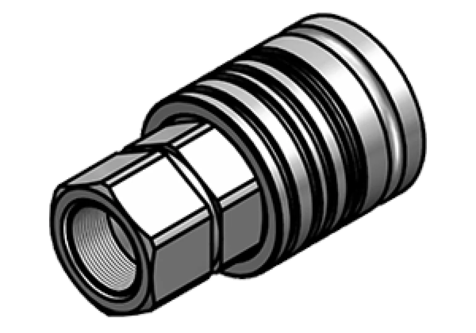 BALL QUICK RELEASE PUSH-PULL COUPLING AIPSF TYPE | Interpump Hydraulics South Africa