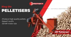 Ring die pelletisers | D5 Pelletiser | Drotsky