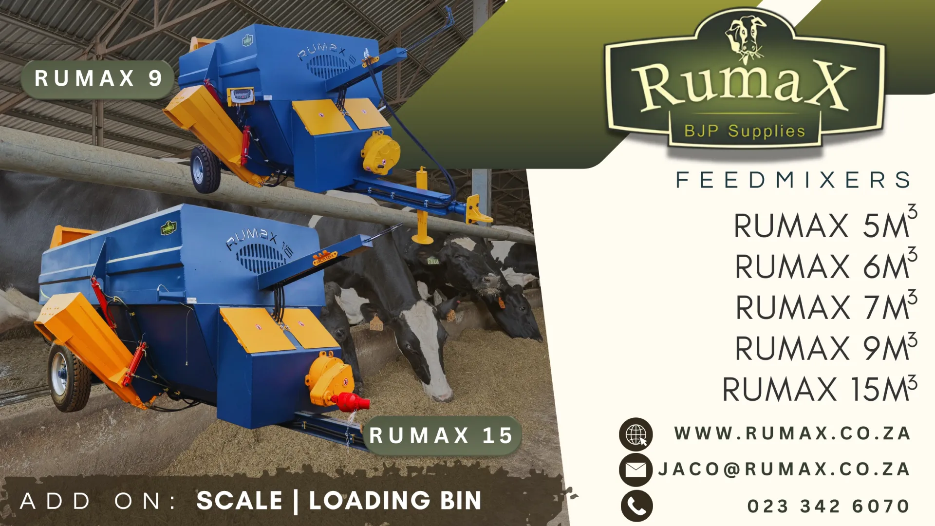 Rumax Feedmixers: Built for Durability and Efficiency | Rumax