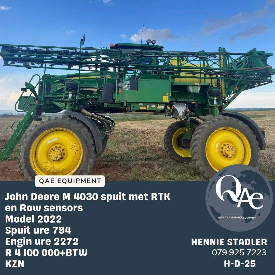 John Deere M4030 Spuit 2022 Model |  QAC Equipment