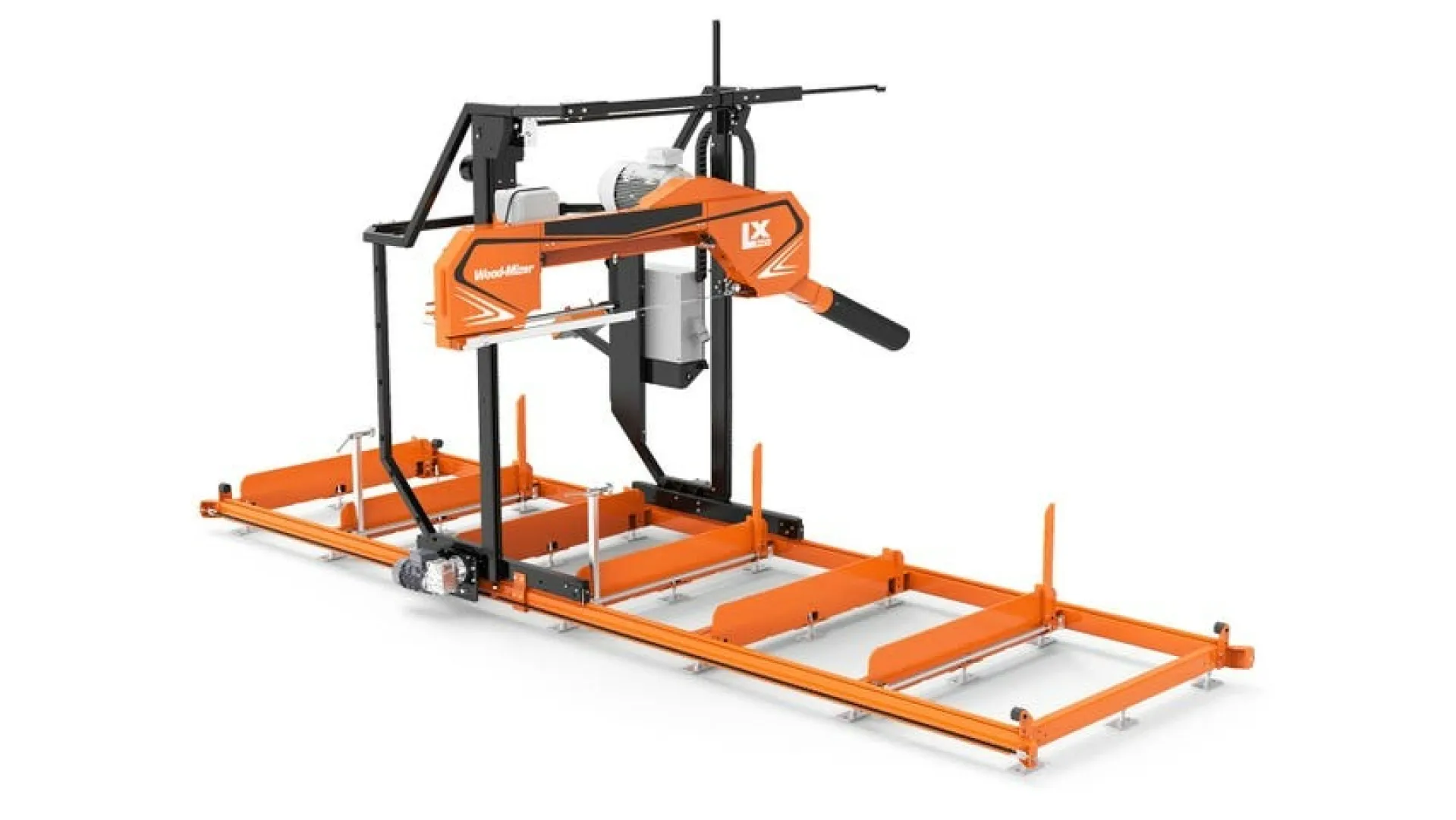 Extra-Wide Twin Rail Sawmill | Wood-Mizer