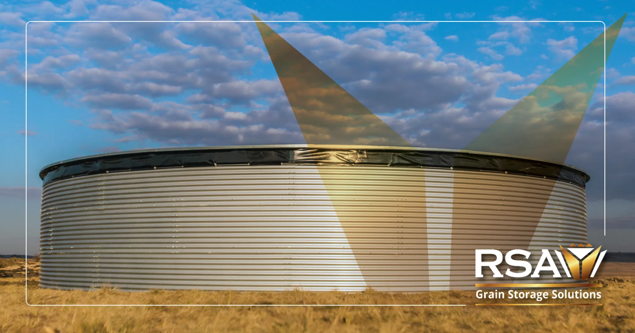 Weather resistant corrugated reservoirs | RSA Grain Storage Solutions