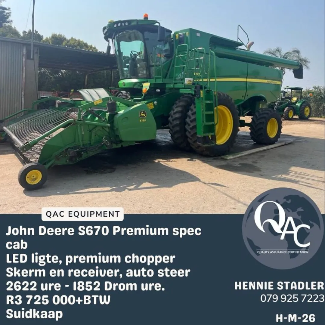 The John Deere S760 | QAC Equipment