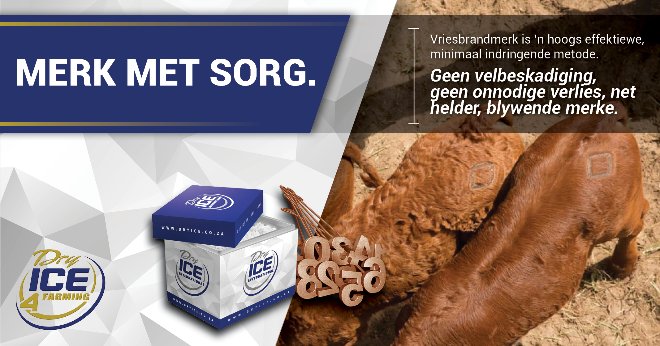 Beskerm Jou vee | Kies Vriesbrandmerk vir Betroubaarheid | Dry Ice 4 Farming