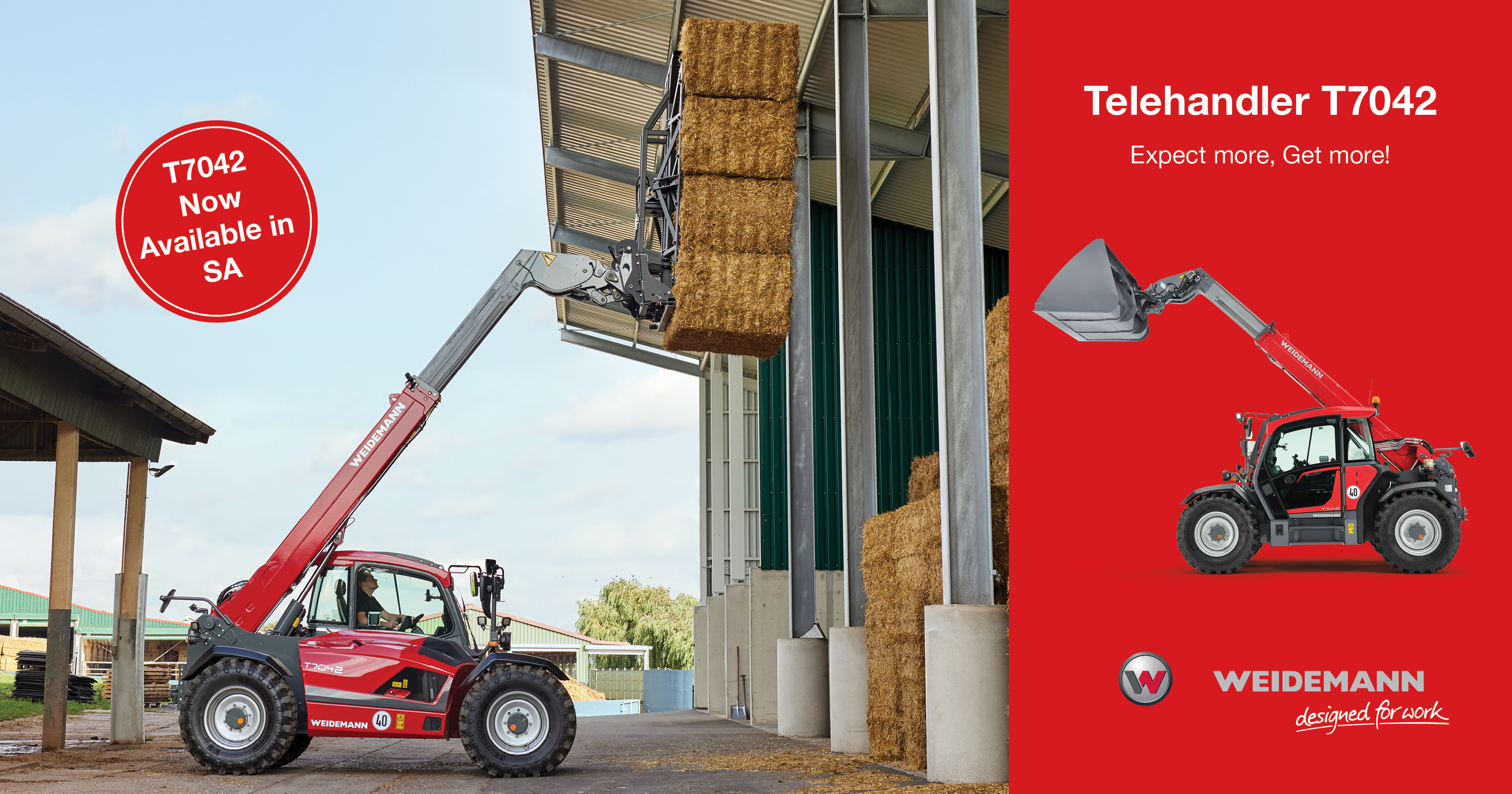 Telehandler T7042 - Expect more, Get more! | Wacker Neuson