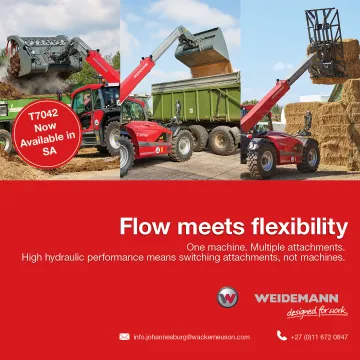 Telehandler T7042 - Expect more, Get more! | Wacker Neuson