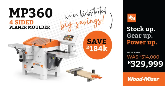 BIG Savings! | MP160 Planer Thicknesser | Wood-Mizer