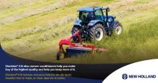 Discbine® side-pull disc mower-conditioner | New Holland