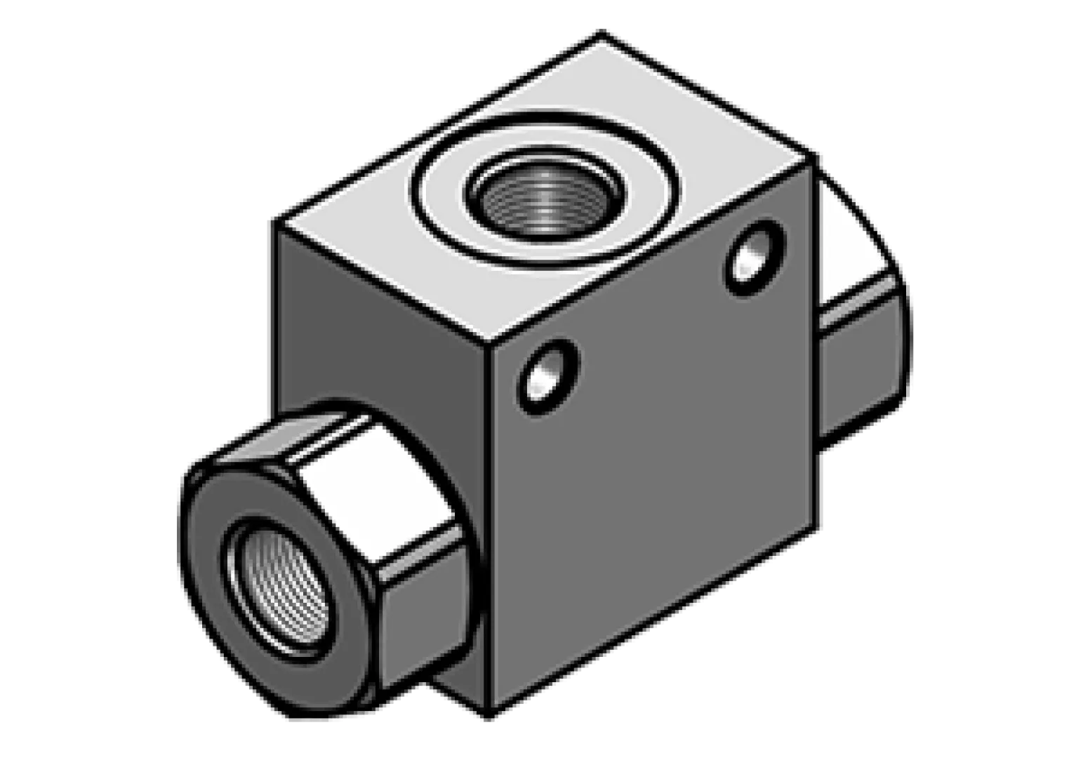 SHUTTLE VALVE VU/SF TYPE | Interpump Hydraulics South Africa