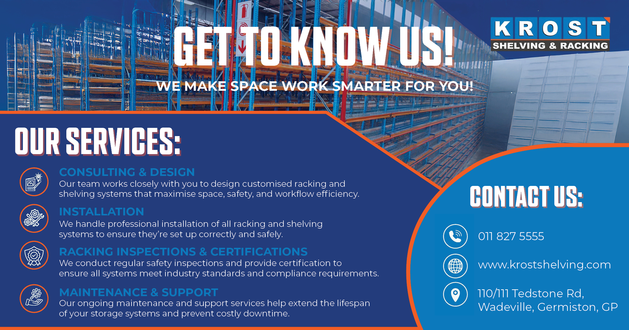 Krost Shelving & Racking: Premium storage solutions