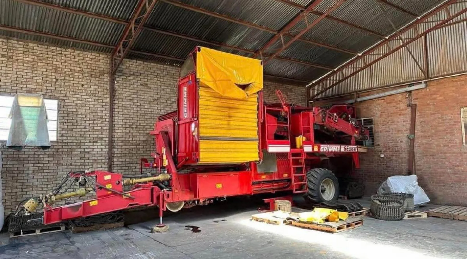 2010 Grimme SE 150-60 Dubbelry massa uithaler met 6 ton bunker | Agrimar 