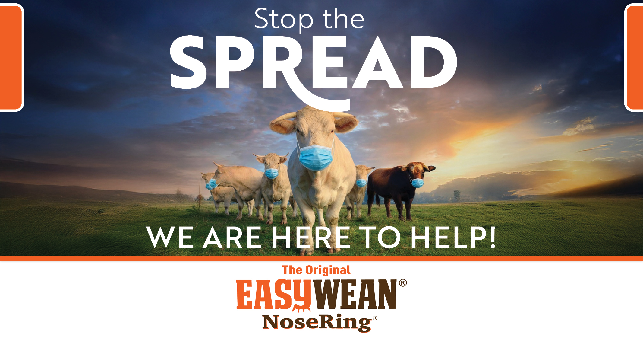 Stop the SPREAD. WE ARE HERE TO HELP! | EASYWEAN® NoseRing