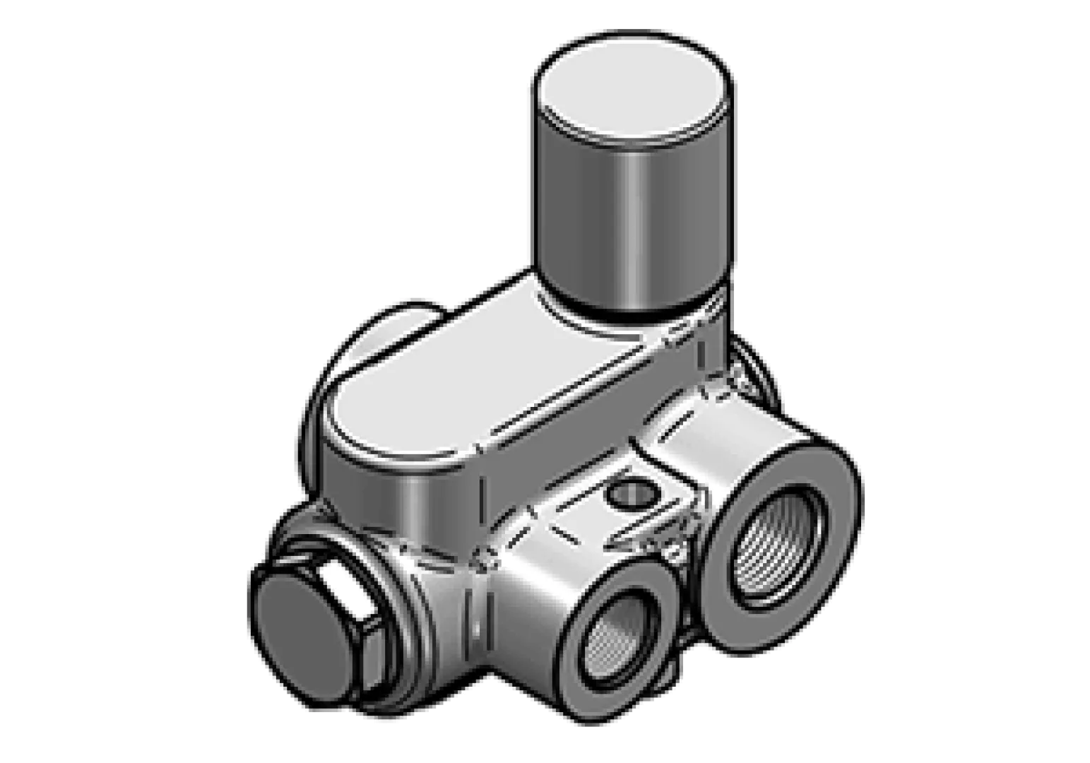 PRIORITY FLOW CONTROL (PRESSURE COMPENSATED) RFP..G TYPE | Interpump Hydraulics South Africa