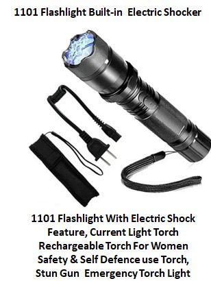 101 Flashlight Built-in Electric Shocker | Outdoor Innovation