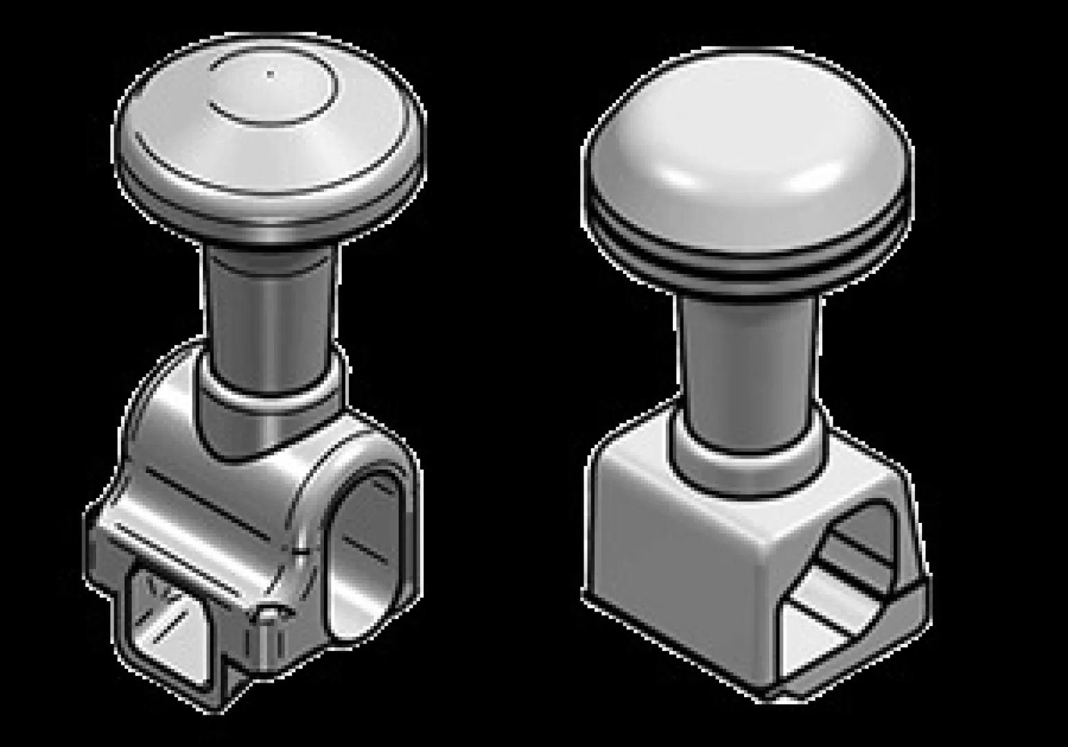 HARD KNOB FOR STEERING-WHEEL AP TYPE | Interpump Hydraulics South Africa