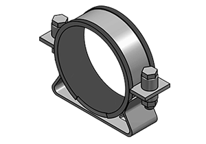 MOUNTING CLAMPS FOR ACCUMULATORS ACR TYPE | Interpump Hydraulics South Africa