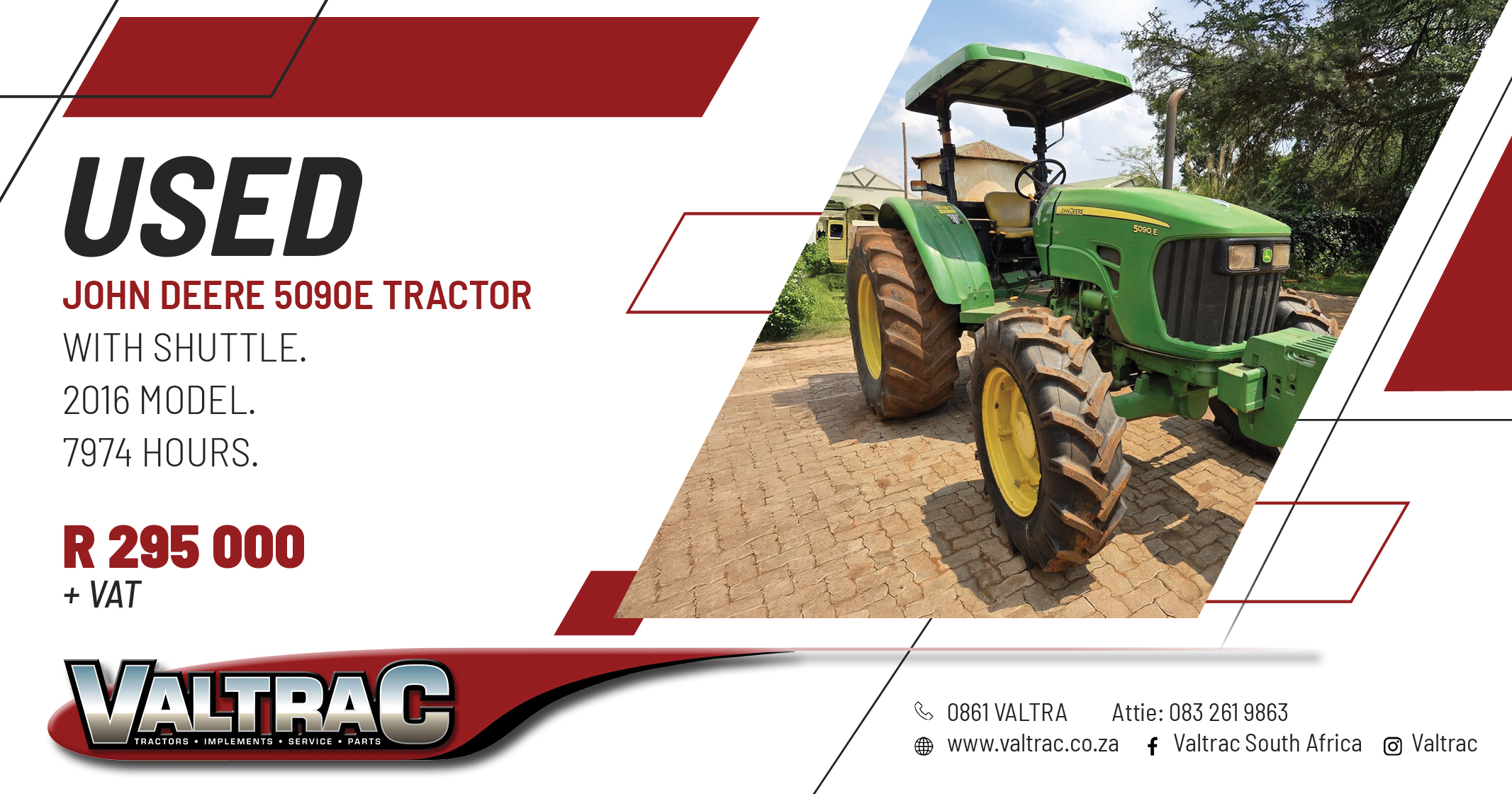 John Deere 5090E Tractor | Valtrac 