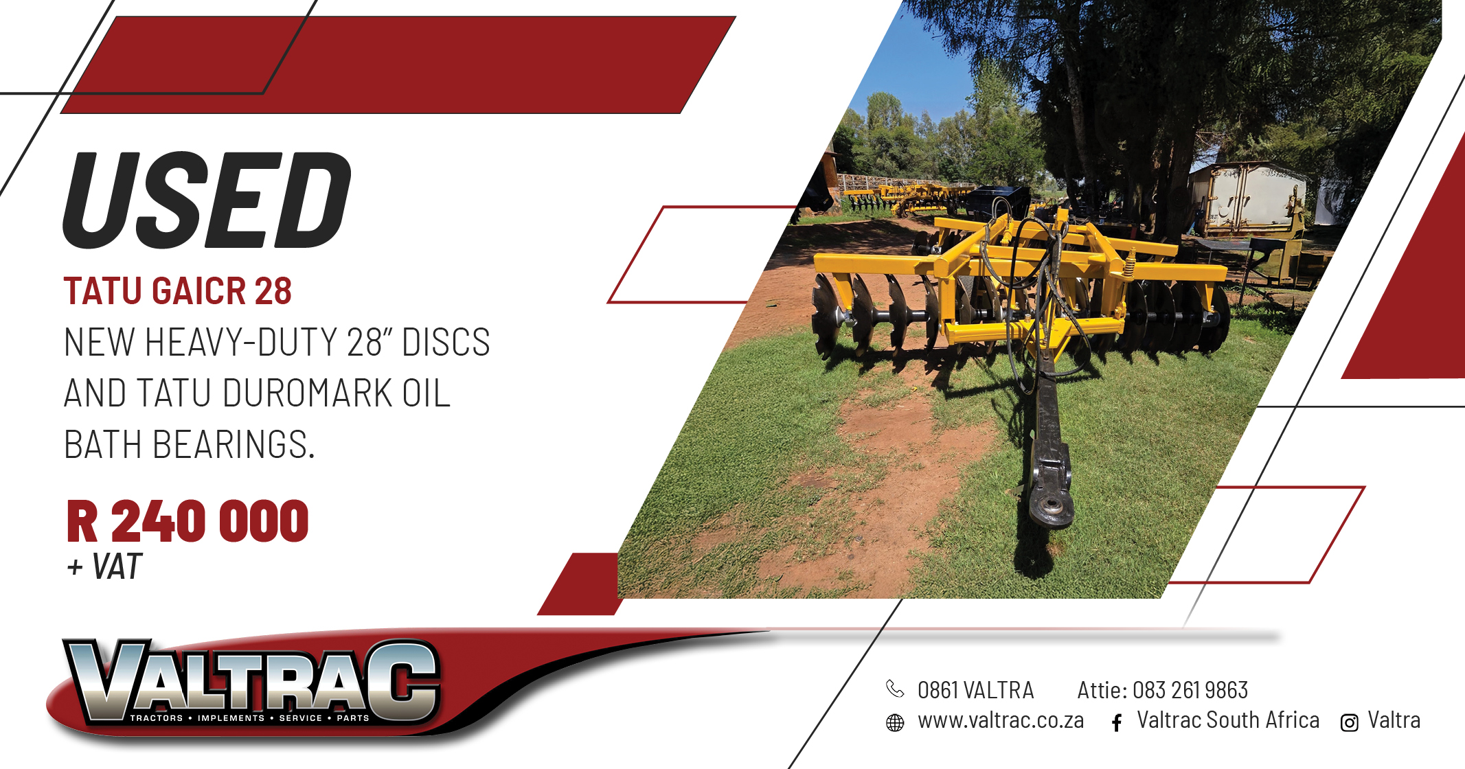 Tatu GAICR 28 | Valtrac