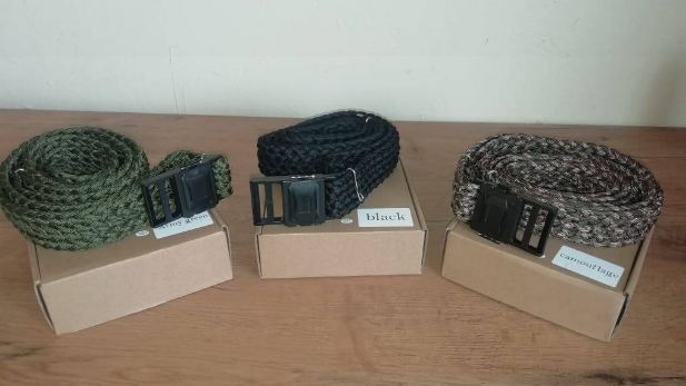 Para-cord survival belts | Outdoor Innovation 