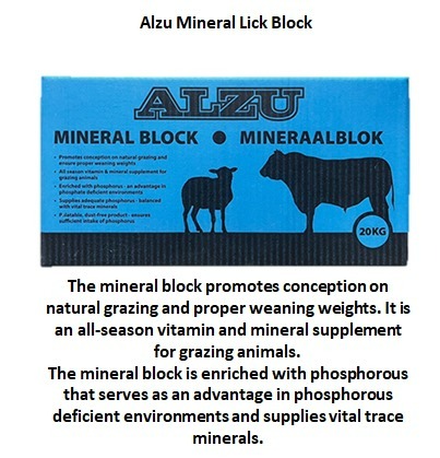 Alzu Mineral Lick Block | Outdoor Innovation