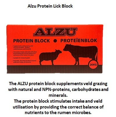 Alzu Protein Lick Block | Outdoor Innovation
