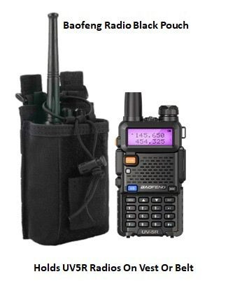 Baofeng Radio Black Pouch | Outdoor Innovation