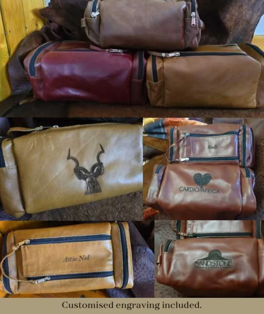 Genuine Leather Toiletry Bags | Outdoor Innovation