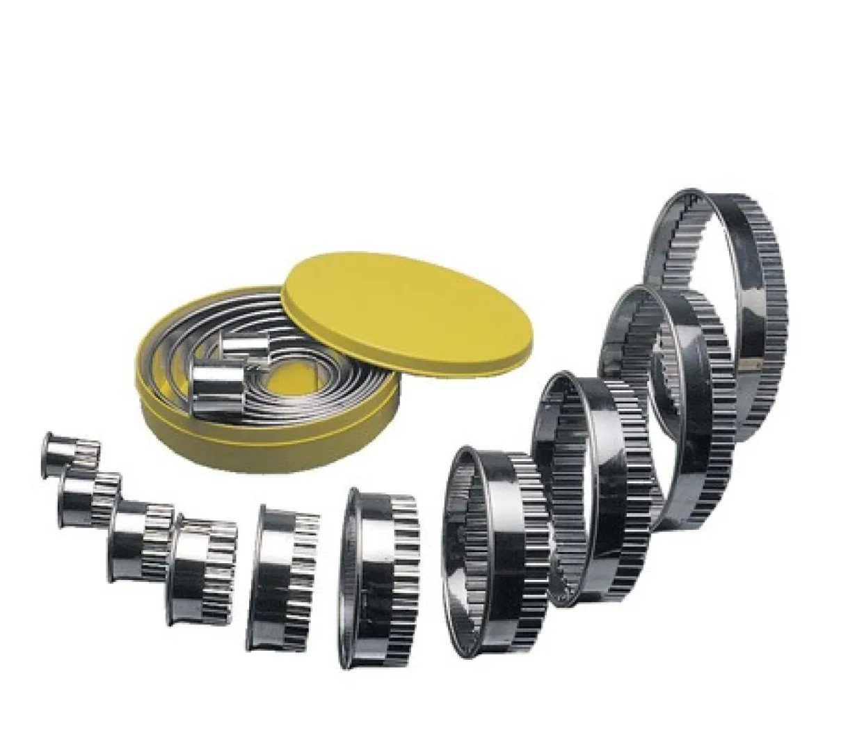 Round Cutter Stainless Steel Set | Blue Swallow