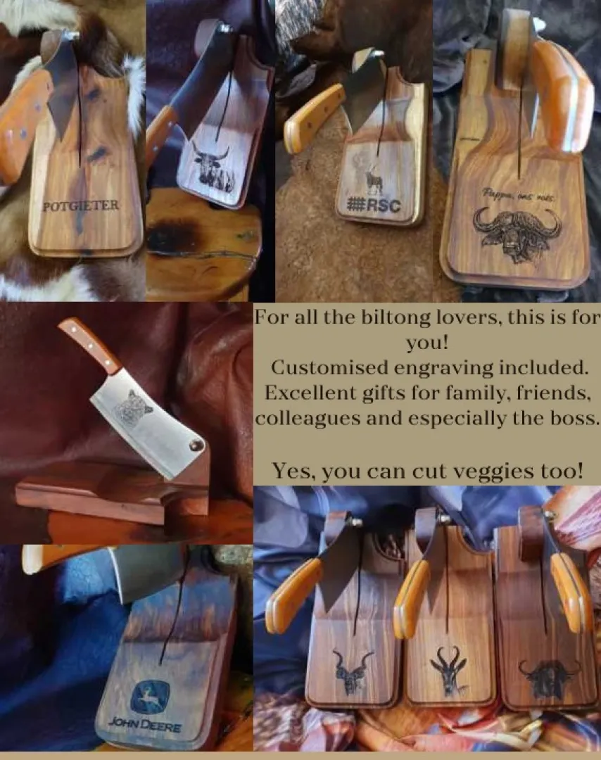 Kiaat Biltong Cutters | Outdoor Innovation