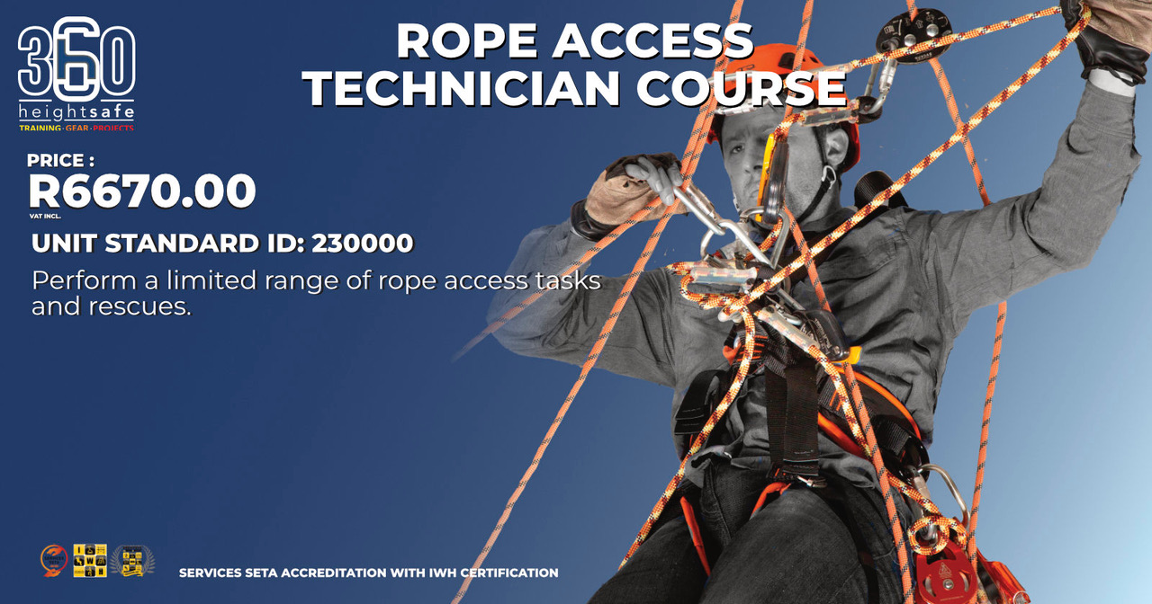 Precision at height: Certified rope access technician training  | Height Safe 360