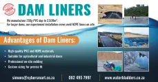 Secure your water assets: High-quality custom dam liners for industrial & agricultural success | Water Bladders