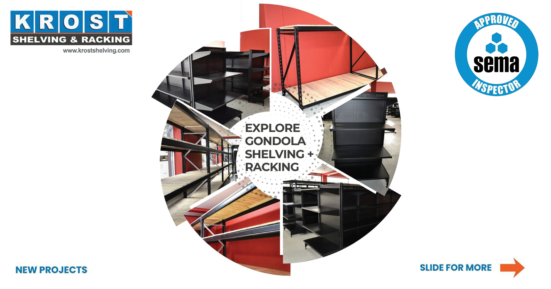 Gondola shelving & racking solutions | Krost Shelving & Racking