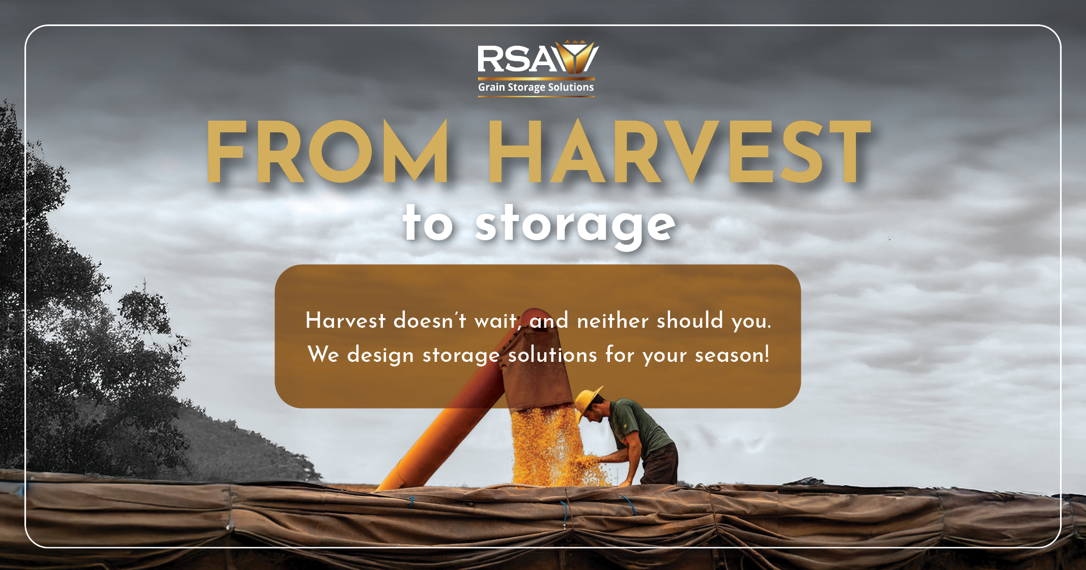 Grain storage solutions – From harvest to storage | RSA Grain Storage Solutions