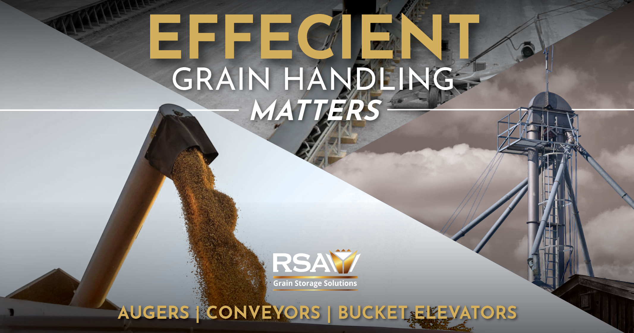 Efficient grain handling solutions | RSA Grain Storage Solutions
