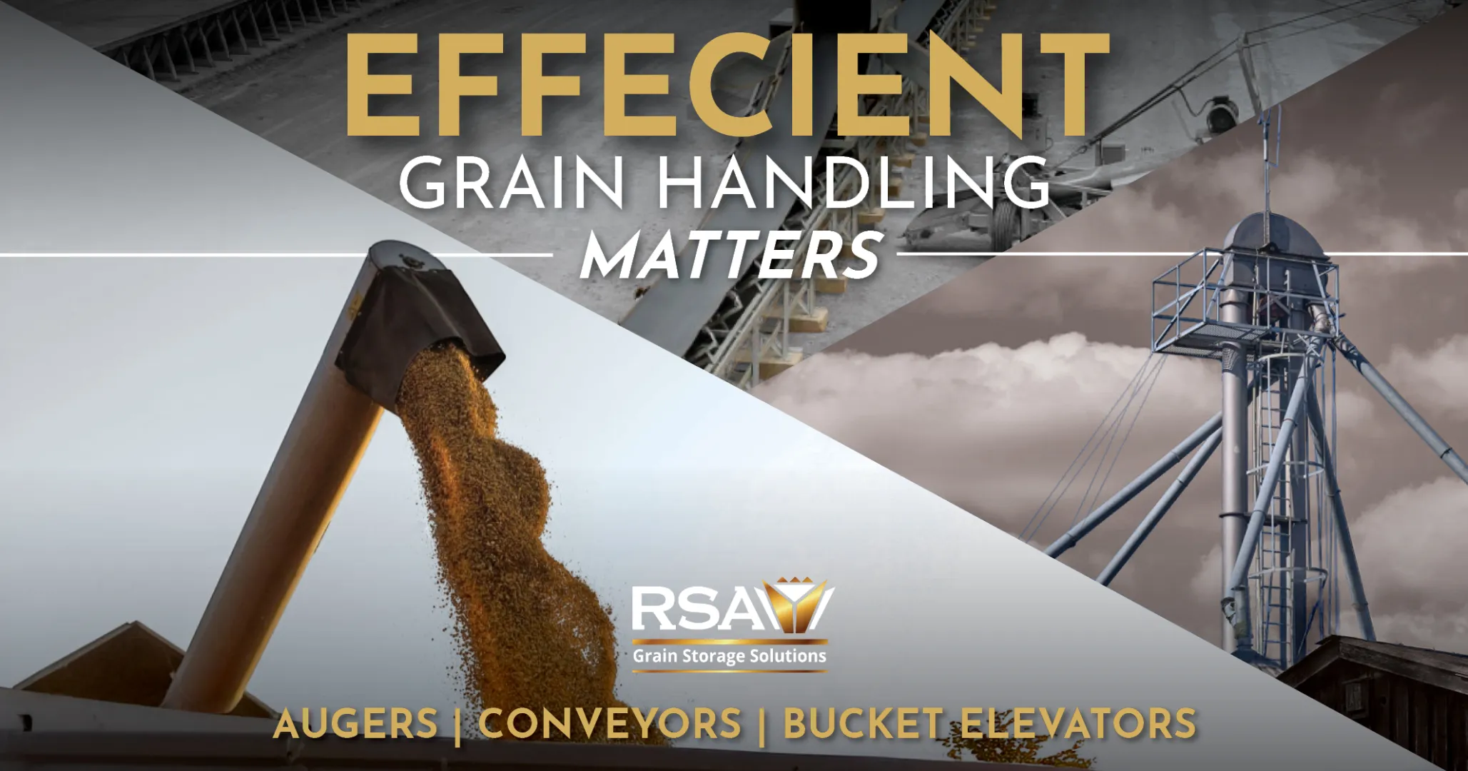 Efficient grain handling solutions | RSA Grain Storage Solutions